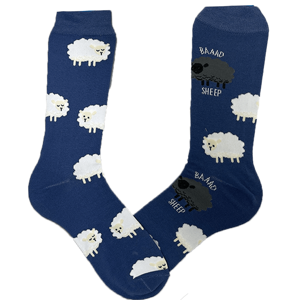 Bad Sheep Crew Sock Men's / Blue