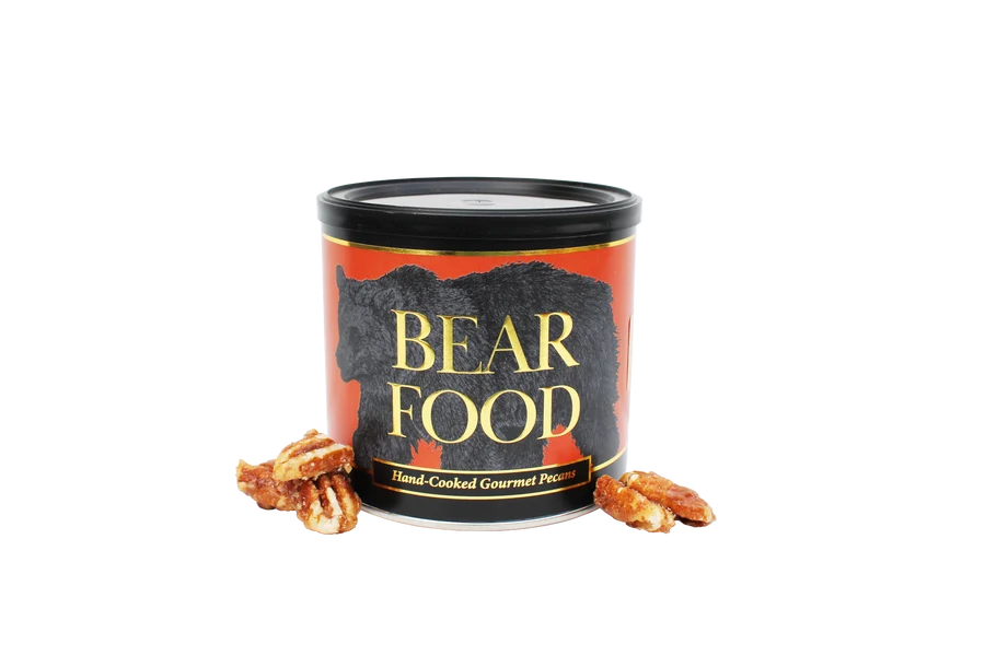 Bear Food Maple Glazed Pecans in 10 oz can