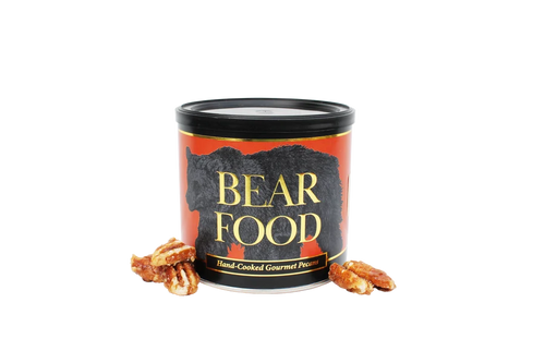 Bear Food Maple Glazed Pecans in 10 oz can