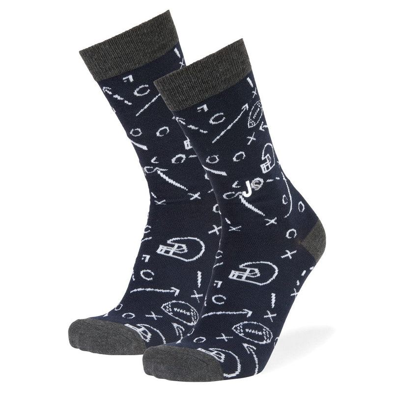 Football Plays Crew Socks