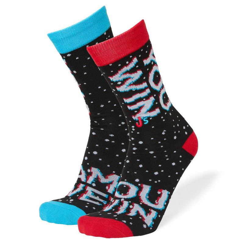 Game Over You Win Crew Socks