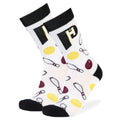 Packy Hanrahan Crew Socks White