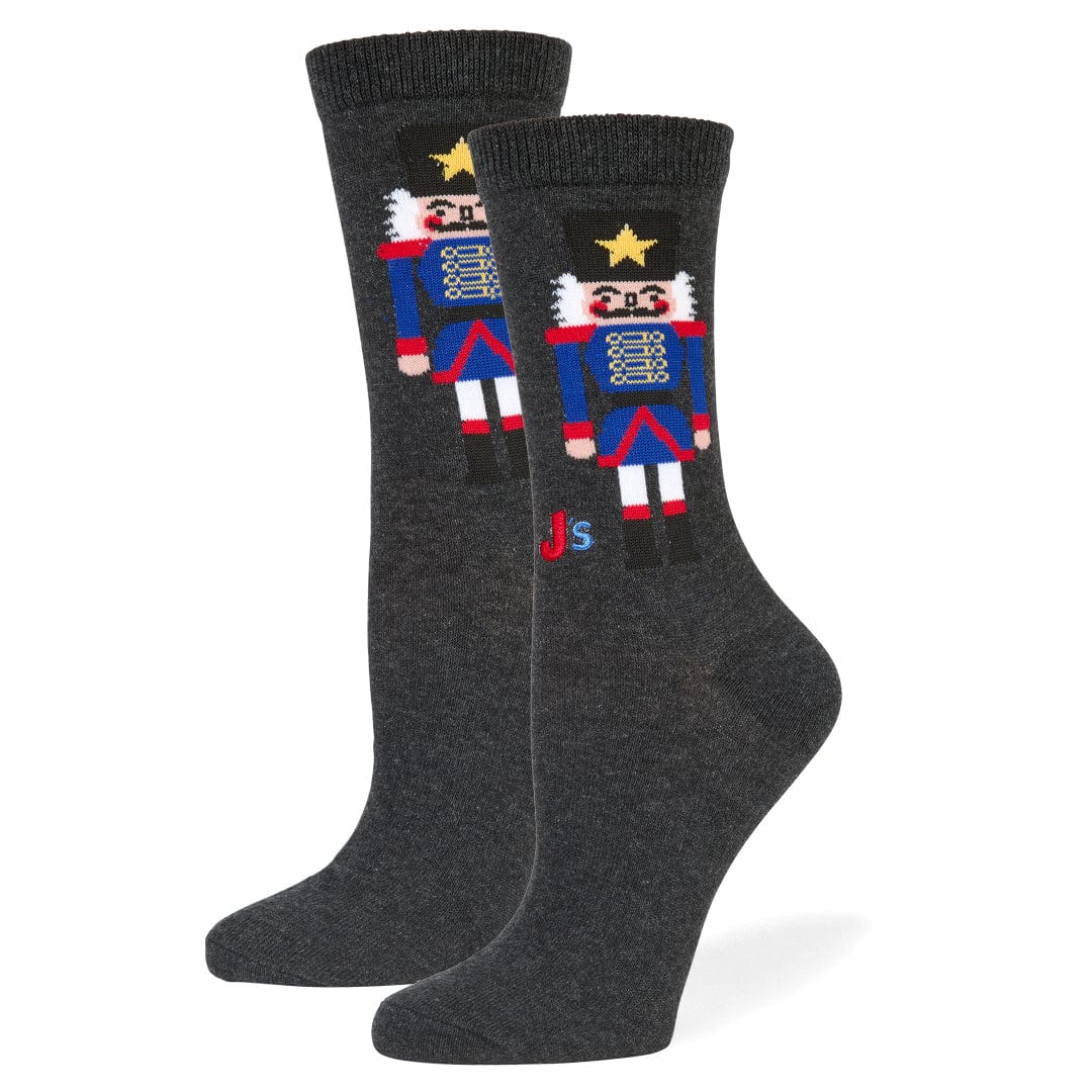 Nutcracker Crew Socks Grey / Medium
