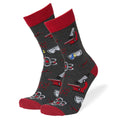 Science Men's Crew Socks Grey