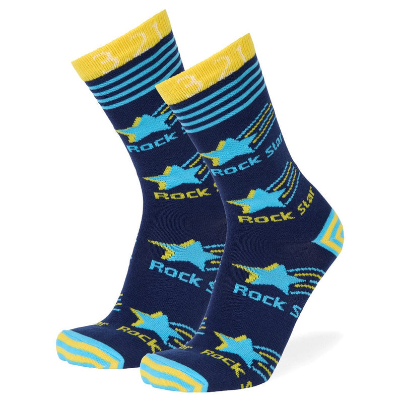 Down Syndrome Rock Star Crew Socks