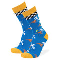 Wheels On Fire Crew Socks
