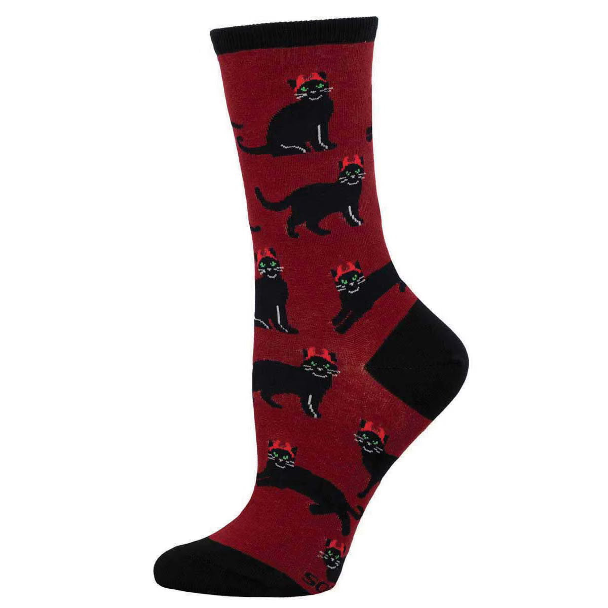 Devilish Cats Women's Crew Socks