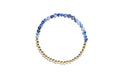 Ash & Co. Sodalite Blue & Gold Bracelet