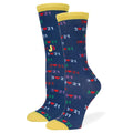 Down Syndrome Awareness Socks Blue Unisex Crew Blue