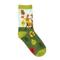 Moose & Friends Children's Crew Sock Green / Youth SockSmith