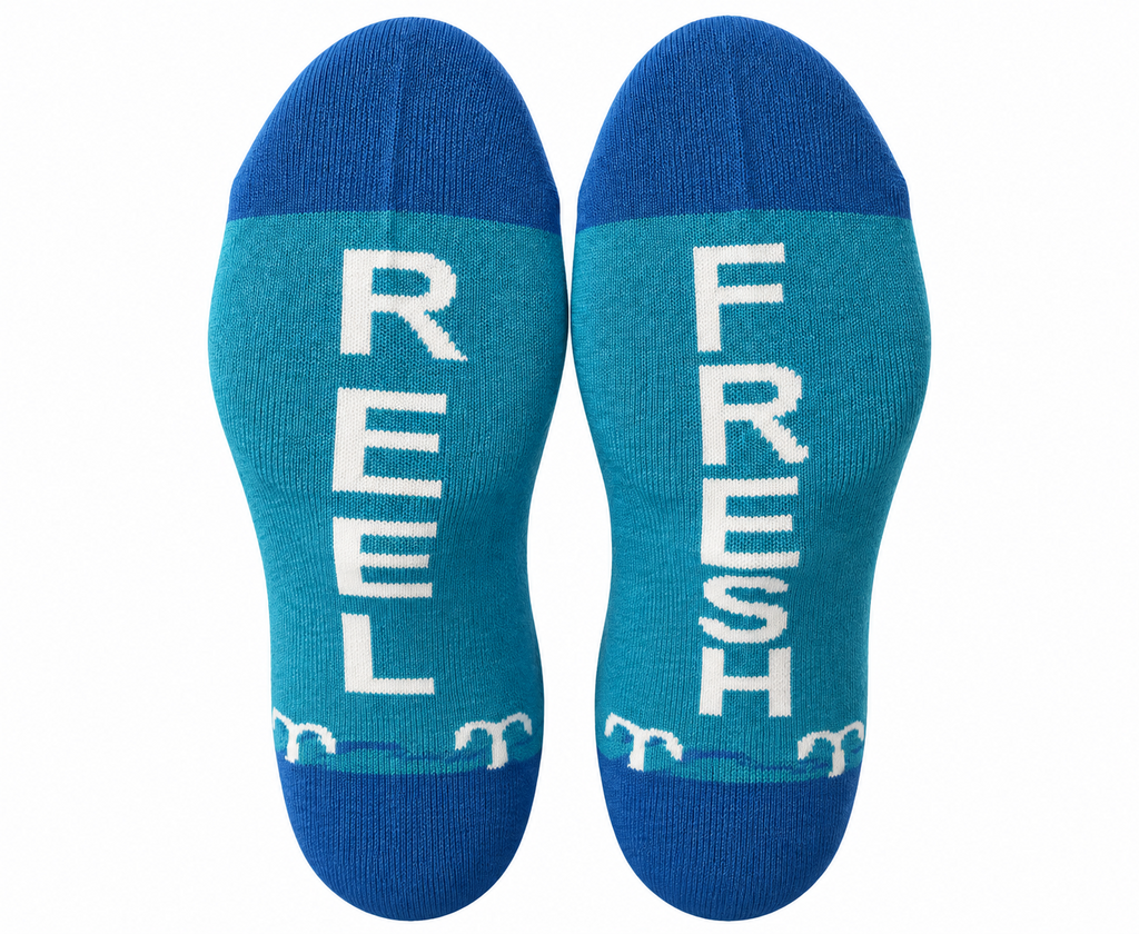 Reel Fresh Crew Socks