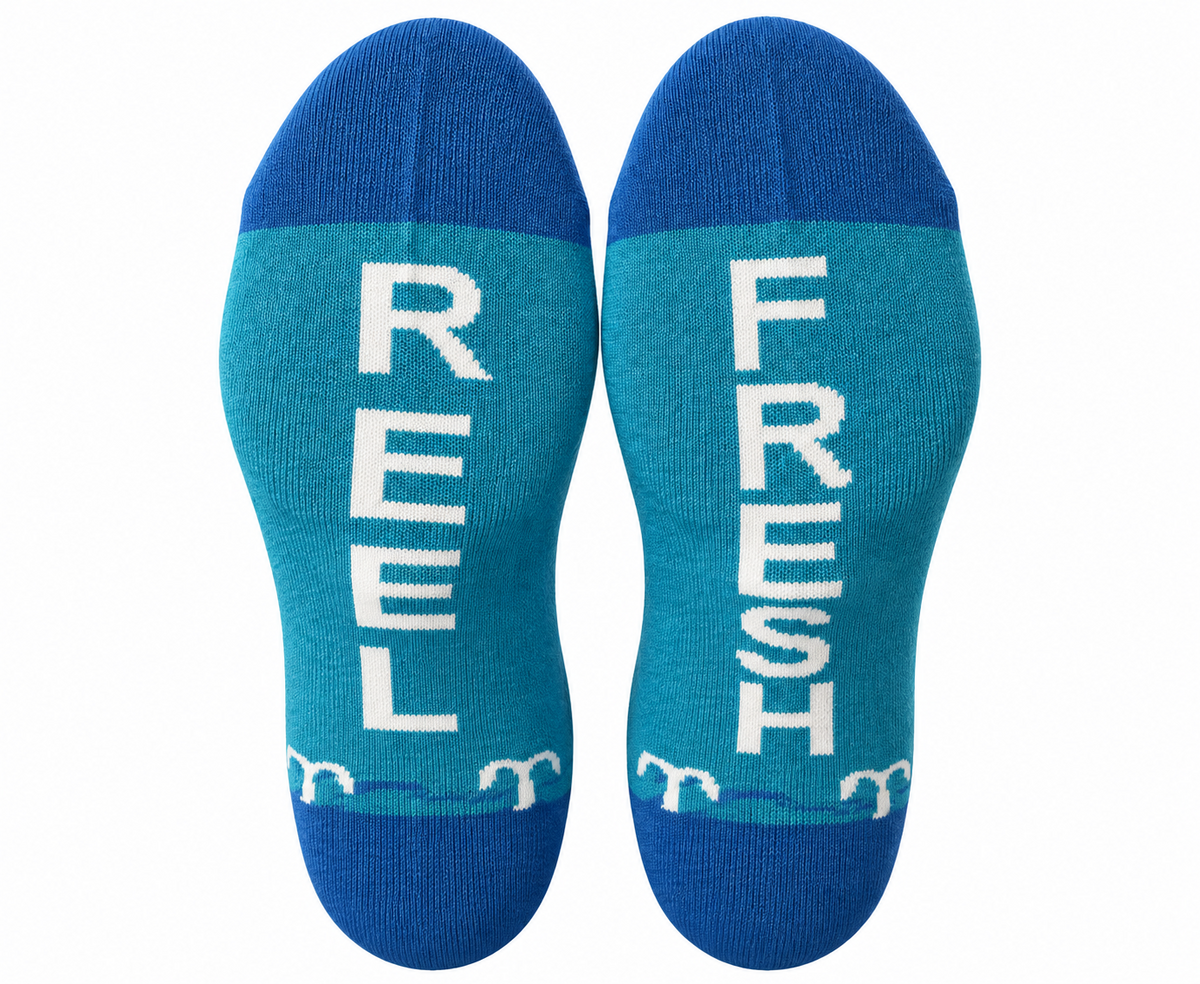 Reel Fresh Crew Socks
