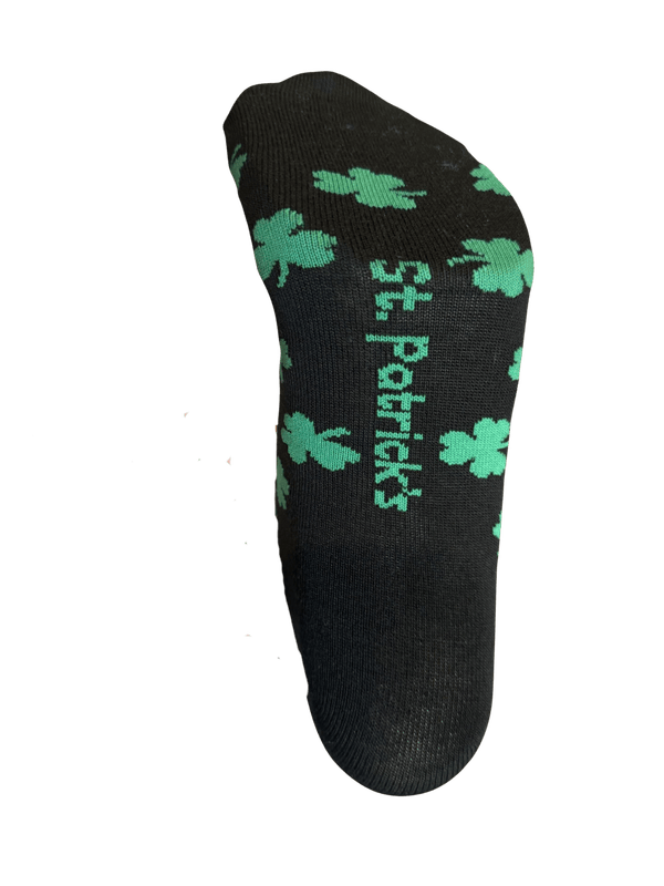 Shamrock Crew Socks John's Crazy Socks