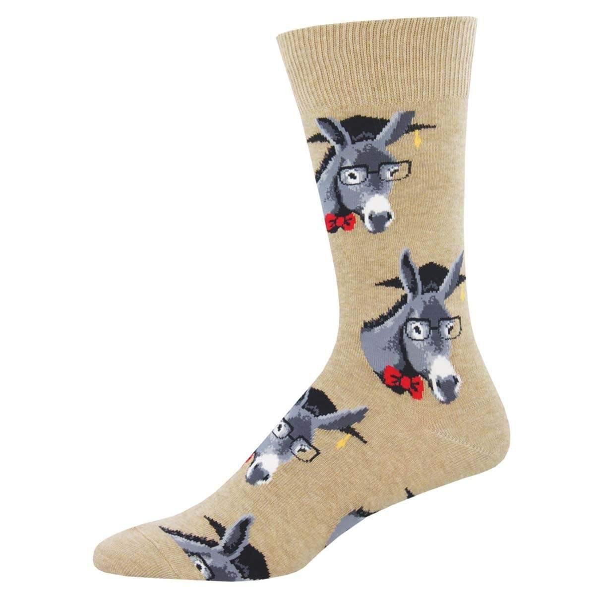 Smart Ass Men's Crew Sock Tan / Men's