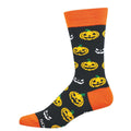 Spooky Pumpkins Men's Crew Socks