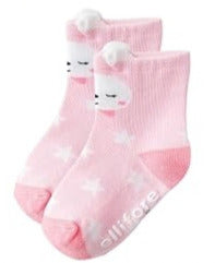 Pink Rabbit Kid's Socks