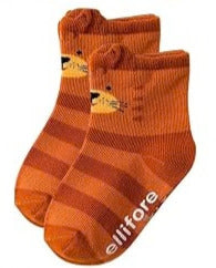 Red Tiger Kid's Socks