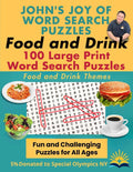 John’s Joy of Word Search Puzzles: Food and Drink Edition