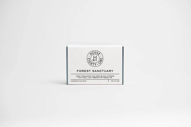 House 81 Forest Sanctuary 5 oz. Aloe Soap