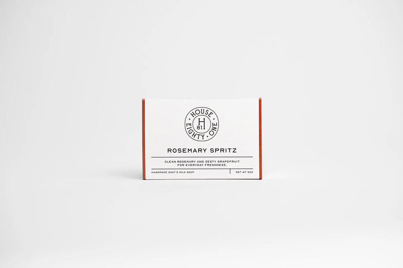 House 81 Rosemary Spritz 5oz. Soap