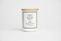 House 81 Cozy Cabana 11 oz. Deco Soy Wax Candle in ceramic container with wooden lid
