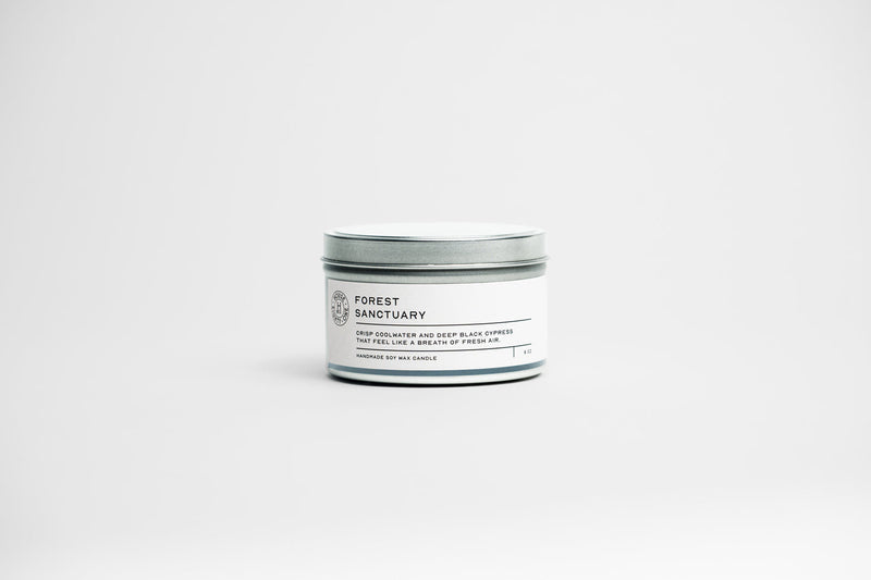 House 81 Forest Sanctuary 8 oz. Tin Soy Wax Candle